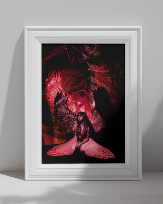 Divine Wound 6x9 Glossy Print