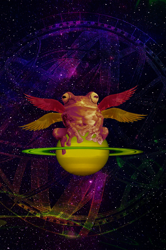 Celestial Space Frog